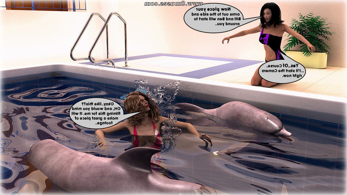 Dolphin Sex Cartoons - Lisa CartWright â€“ Dolphins Desire â€“ Issue 1 | Porn Comics
