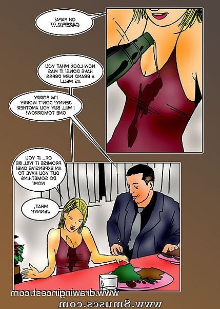 Mr.Wilson visits his daughter for dinner one evening | Porn Comics