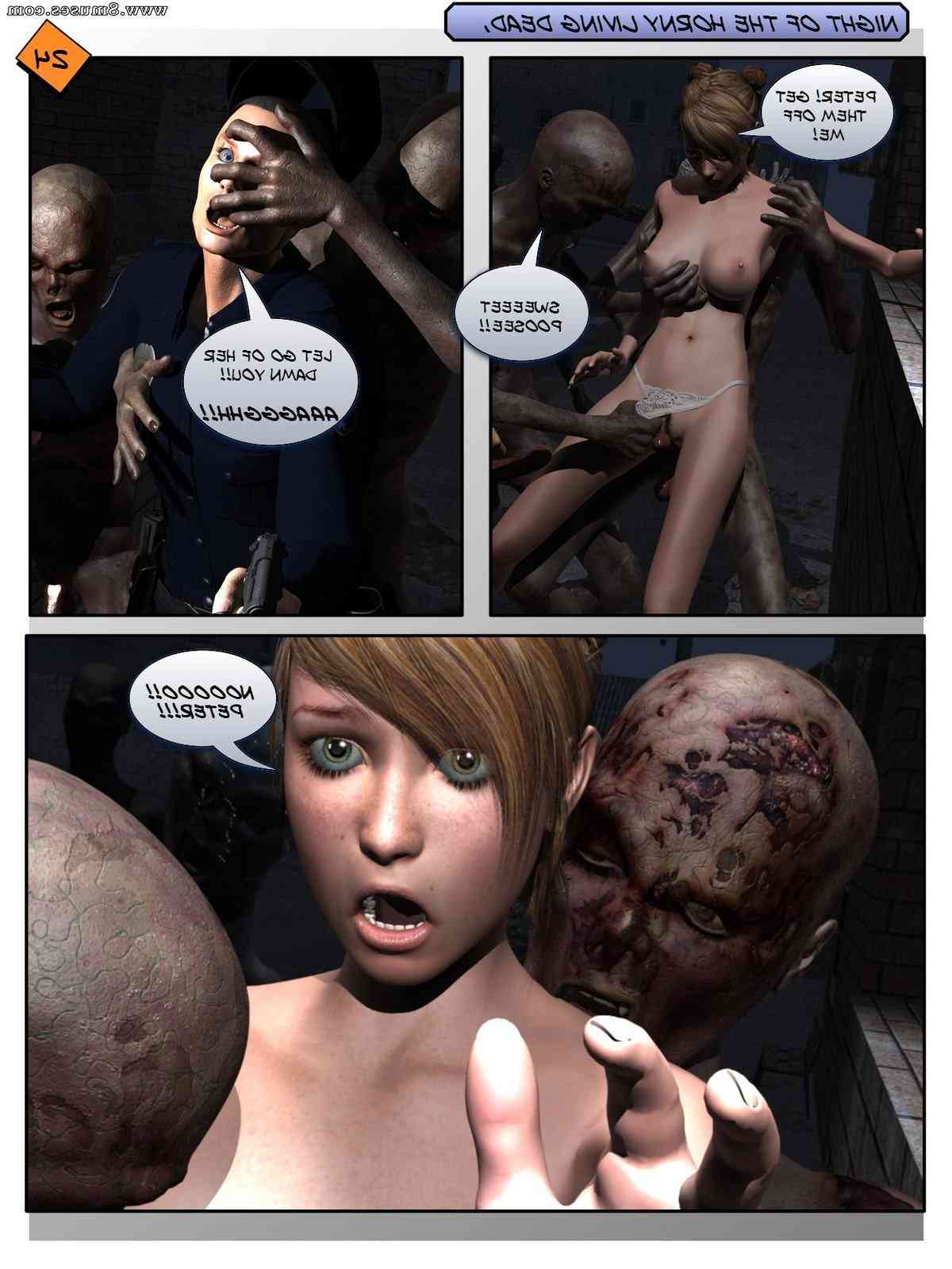 Порно комиксы про зомби фото 118