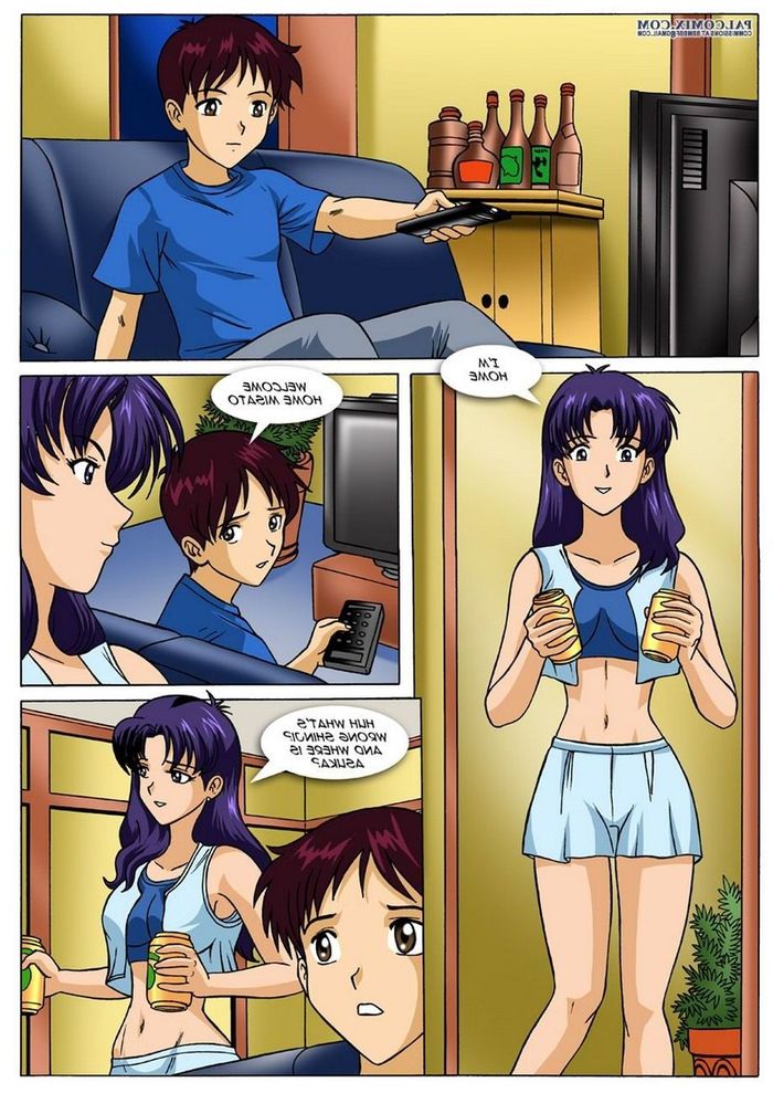 Girlfriend Porn Comics - Misato's New Girlfriend | Porn Comics