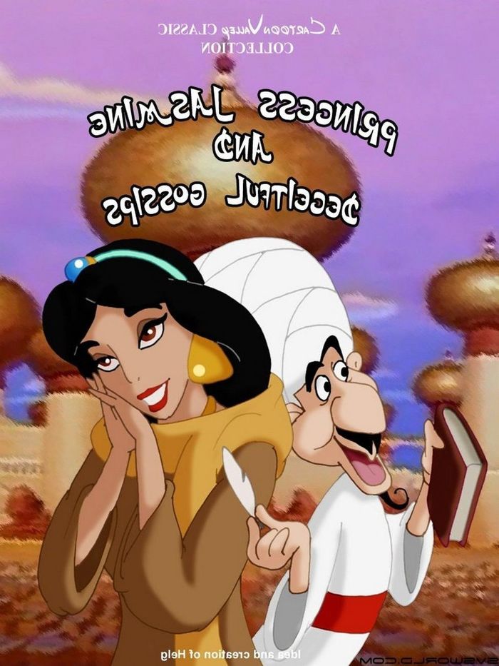 Jasmine Cartoon Beach - Princess Jasmine And Deceitful Gossips | Porn Comics