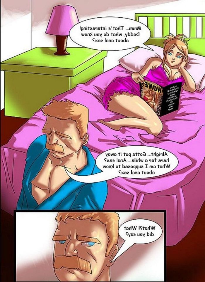 The First Lesson In Anal Sex | Porn Comics