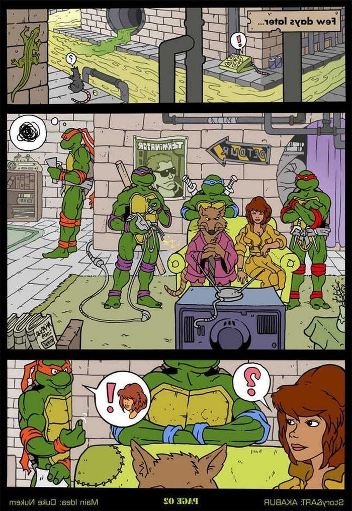 896px x 1300px - The Slut From Channel Six 1 â€“ Teenage Mutant Ninja Turtles ...