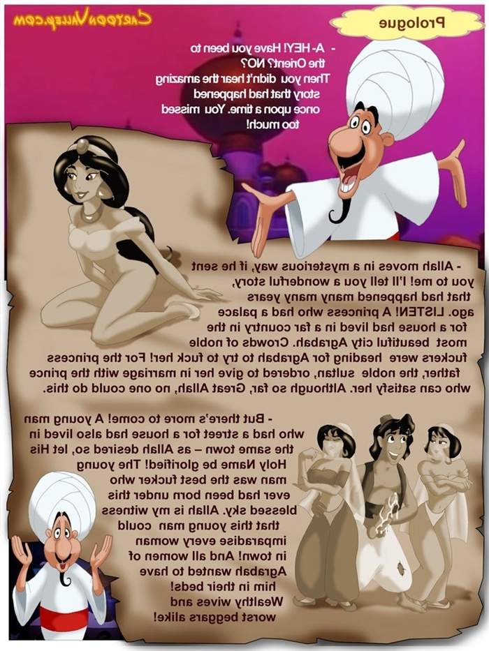 Disney Princess Porn Comic 101 - Aladdin â€“ fucker from Agrabah, CartoonValley | Porn Comics