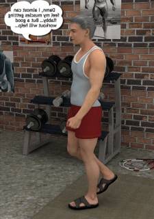 Magic Incest – Alice helps dad to be in shape