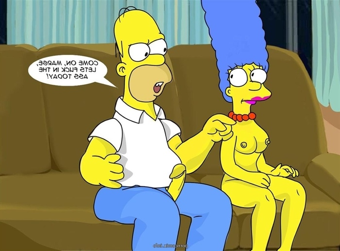 1100px x 811px - Marge Simpson Does Anal, Cartoon sex | Porn Comics