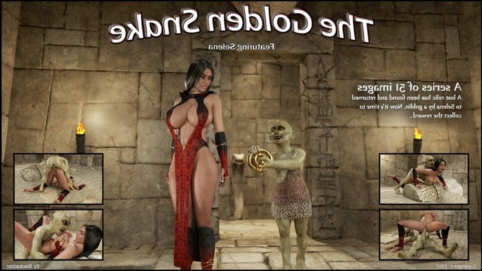 700px x 394px - The Golden Snake â€“ Blackadder-3D Monster Sex | Porn Comics