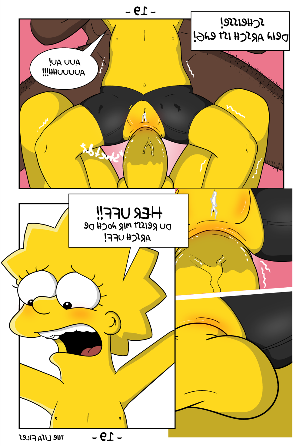Порно комиксы лизы симпсонов фото 18