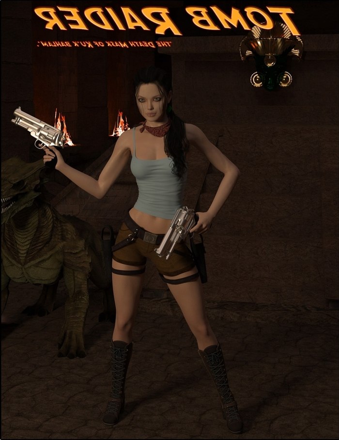 Lara Croft Death Porn - Tomb Raider â€“ Death Mask of 'Ku'k Bahlam' | Porn Comics