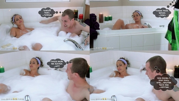 Tub bath with MOM â€“ Brazzers | Porn Comics
