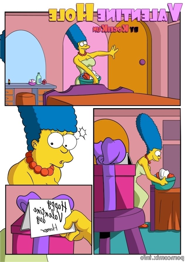 Valentine Porn Comics - Kogeikun â€“ Valentine Hole, Simpsons | Porn Comics