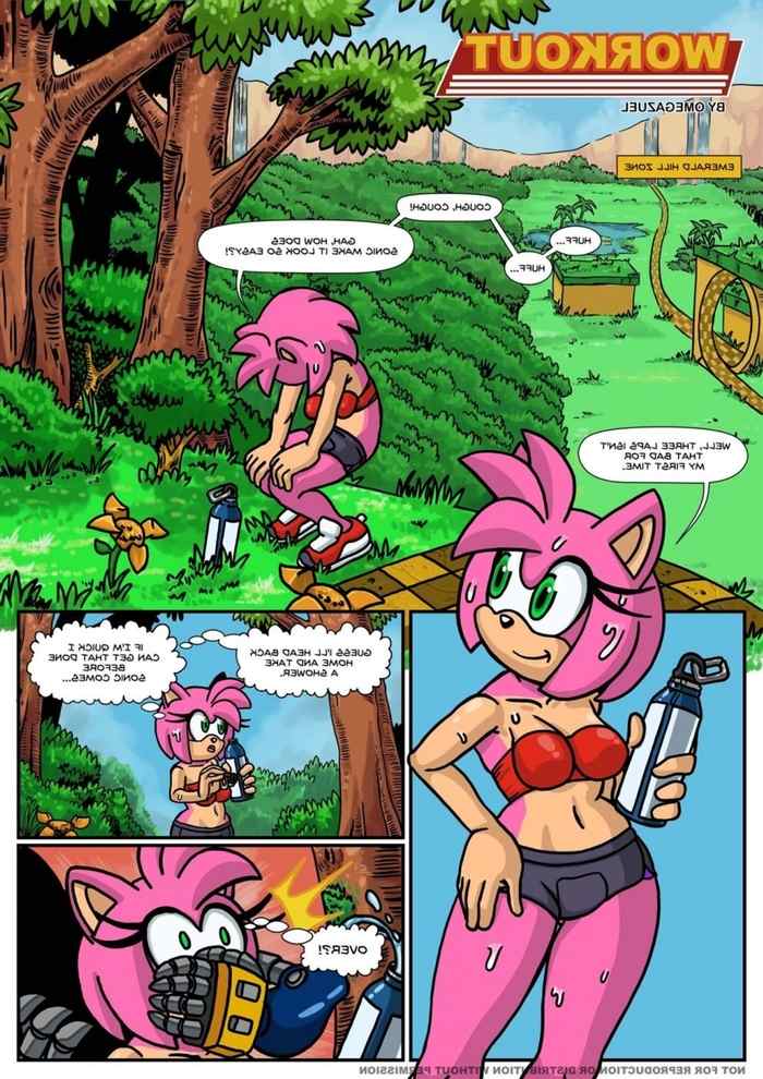 Sonic Workout Porn Comic